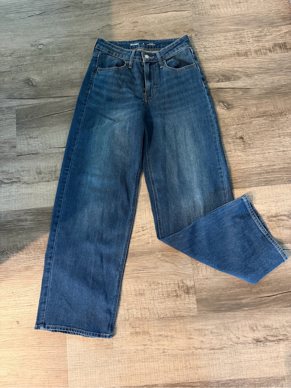 Old Navy Classic Wide Leg Women’s Jeans - Blue 0